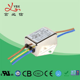 Low Pass AC 250V Socket EMI Filter 10A สำหรับอุปกรณ์ไฟฟ้า