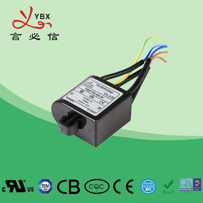 Yanbixin ไมโครเวฟเตาอบสายไฟ AC ตัวกรองสัญญาณรบกวน 16A 120V / 250V ขนาดกะทัดรัด