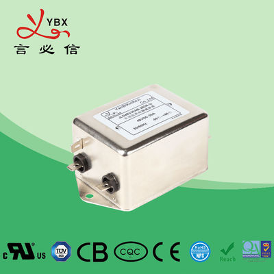 Yanbixin General Coil ตัวกรอง RFI เฟสเดียว / ตัวกรอง EMC สำหรับสายไฟ AC