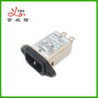 Iec Socket Single Phase Emi Filter 15a Rated Currrent For Medical Equipment
