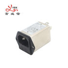 Low Pass Single Phase Emi Power Filter 3a Current 250v Voltage Medical Specifications