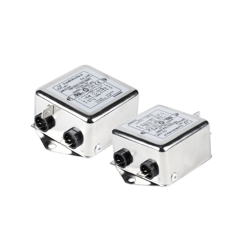 10A Fast-on Terminal Output Filter ตัวกรอง EMI เฟสเดียวสำหรับอุปกรณ์ฟิตเนส