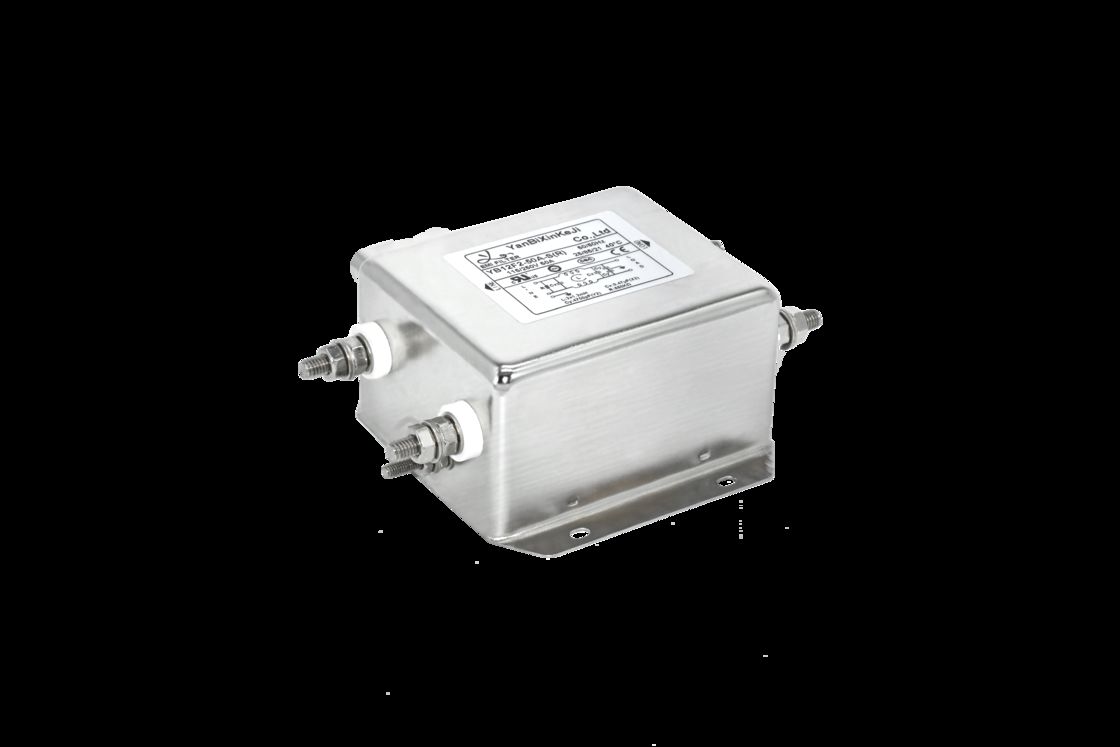 15amp 220V Single Phase Filter Din Rail RFI Filter สําหรับอุปกรณ์อัตโนมัติ