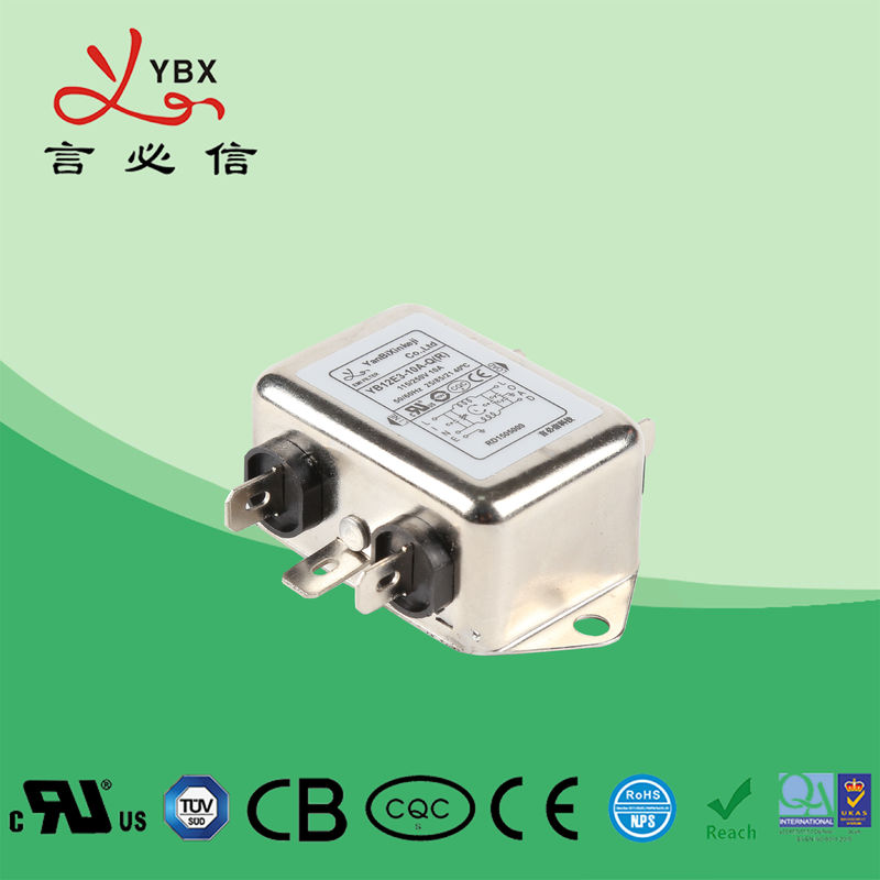 10A ไฟฟ้า DC สายกรองสัญญาณรบกวน ISO9001 รับรองบริการ OEM
