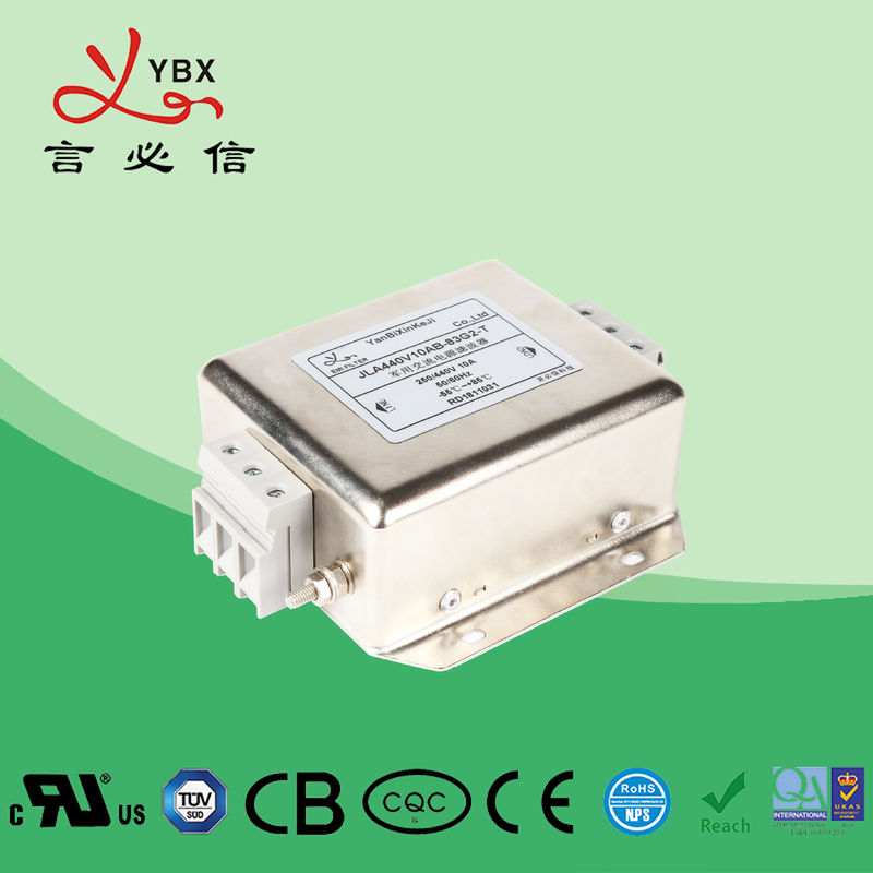 Yanbixin ประสิทธิภาพสูงเฟสเดียวตัวกรอง RFI / ตัวกรองสัญญาณรบกวน RFI 110V 250VAC 6A